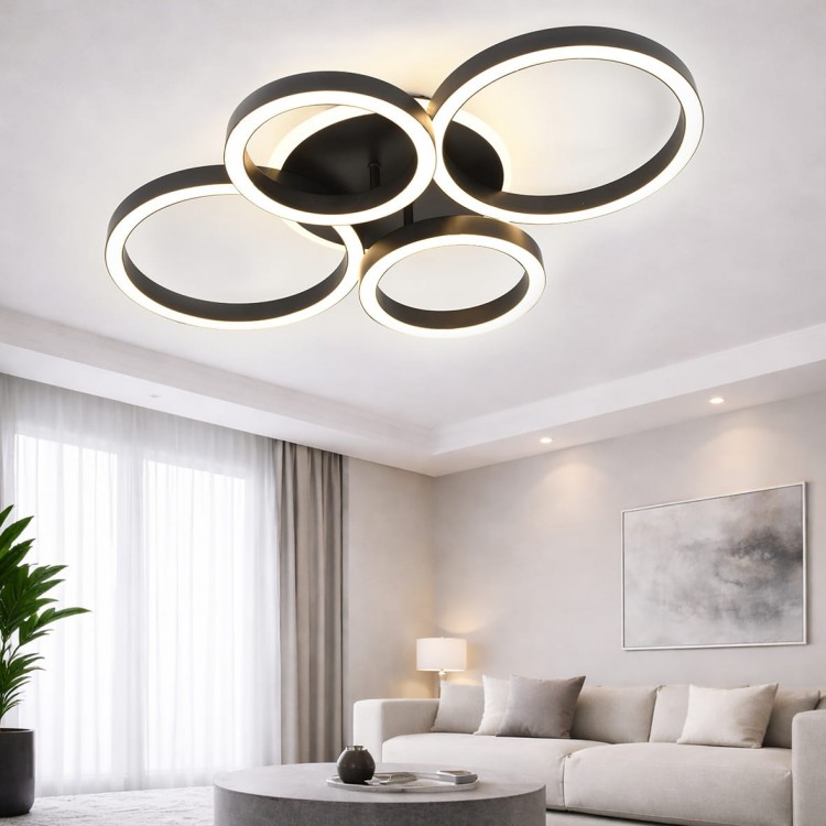 Світлодіодний накладний світильник Ardero AL6497ARD URBAN B 70Вт чорний 