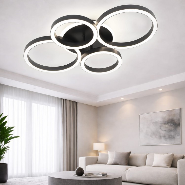 Світлодіодний накладний світильник Ardero AL6497ARD URBAN B 70Вт чорний 