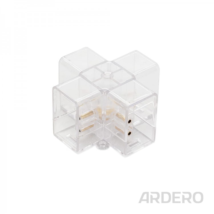 Коннектор X-подобный Ardero LD4040-X для светильников AL4040 ModuLine