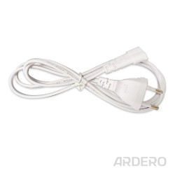 Кабель питания с вилкой Ardero LD4040-W1 для светильников AL4040 1,5 м ModuLine