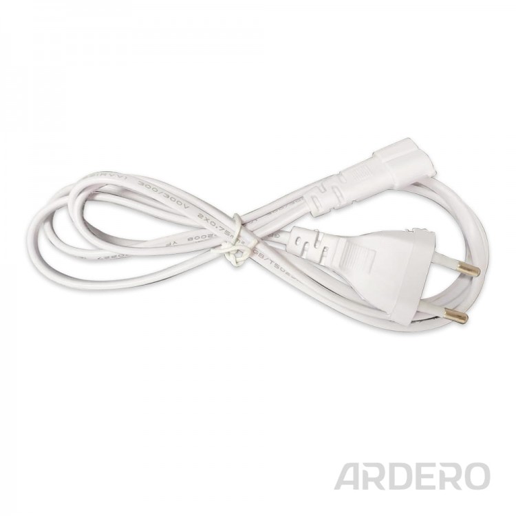 Кабель питания с вилкой Ardero LD4040-W1 для светильников AL4040 1,5 м ModuLine