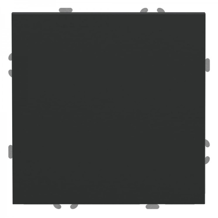 Вимикач кнопковий 1-клавішний Ardero EV141-B Soft 10А чорний