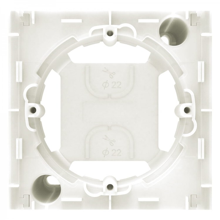 Коробка для зовнішнього монтажу Ardero EF111-W Soft білий