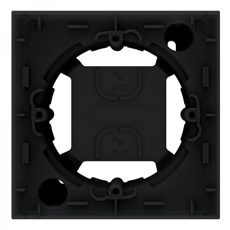 Коробка для зовнішнього монтажу Ardero EF111-B Soft чорний