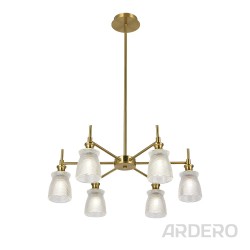 Светильник потолочный Ardero BL2060-2 BELL под лампу золото