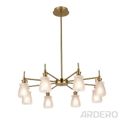 Светильник потолочный Ardero BL2080-2 BELL под лампу золото