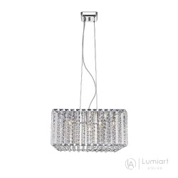 Світлодіодна люстра Lumiart Atelier BL5002 QUINN під лампу хром