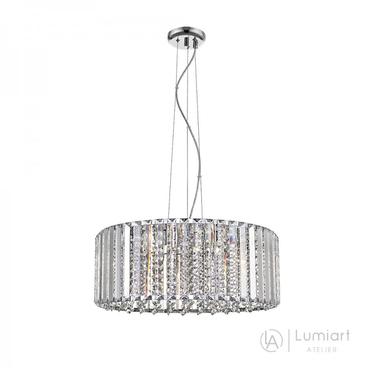 Светодиодная люстра Lumiart Atelier BL5003 QUINN под лампу хром