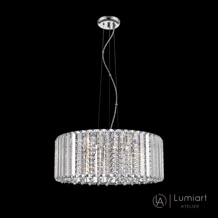 Светодиодная люстра Lumiart Atelier BL5003 QUINN под лампу хром