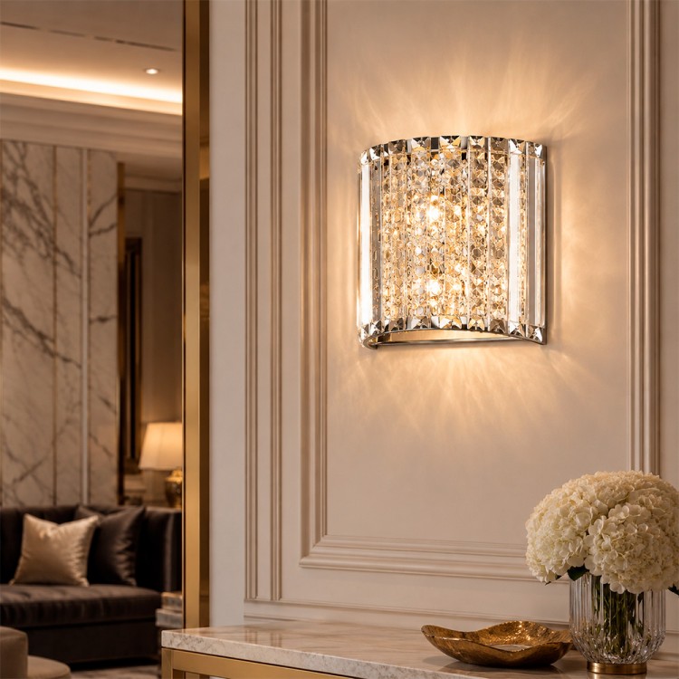 Накладний світильник Lumiart Atelier BL5005 QUINN під лампу хром