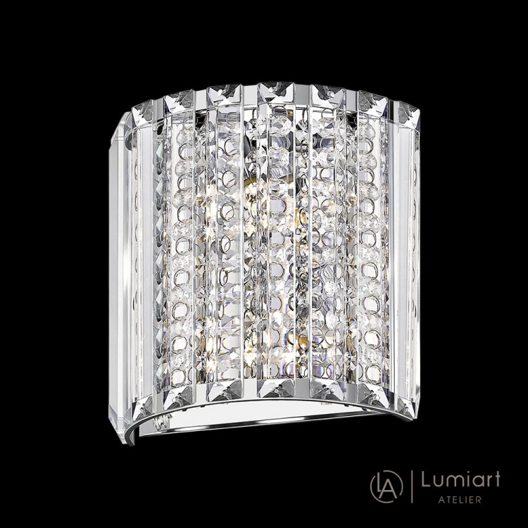 Накладний світильник Lumiart Atelier BL5005 QUINN під лампу хром