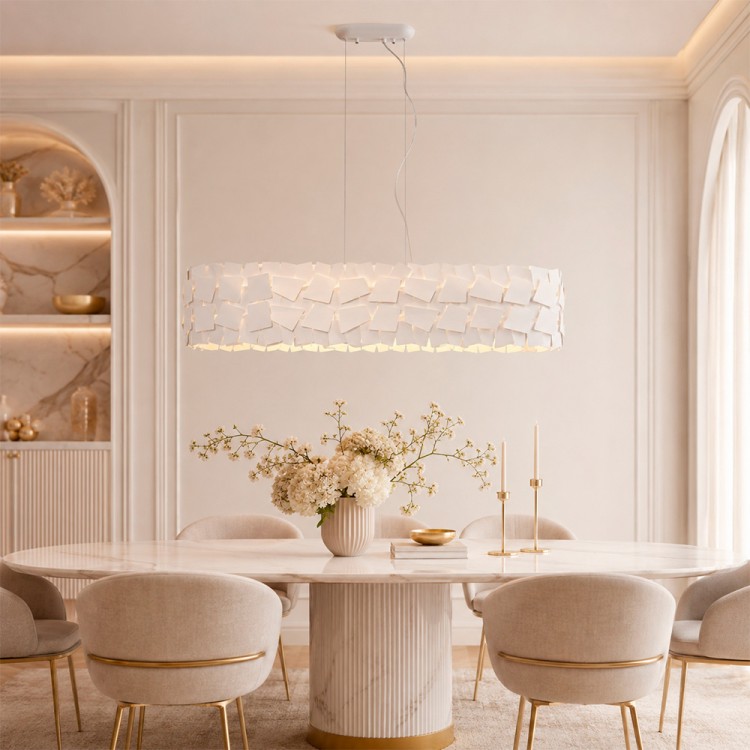 Люстра Lumiart Atelier BL5007 GIA под лампу E14*5 белый
