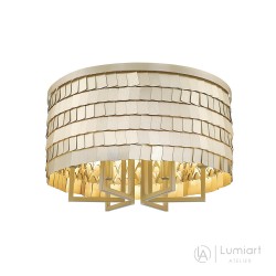 Світлодіодна люстра Lumiart Atelier BL5009 TERESA під лампу золотий сатин