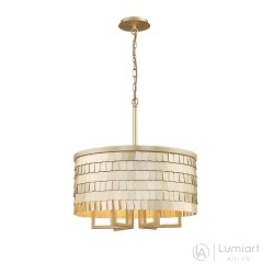 Світлодіодна люстра Lumiart Atelier BL5010 TERESA під лампу золотий сатин
