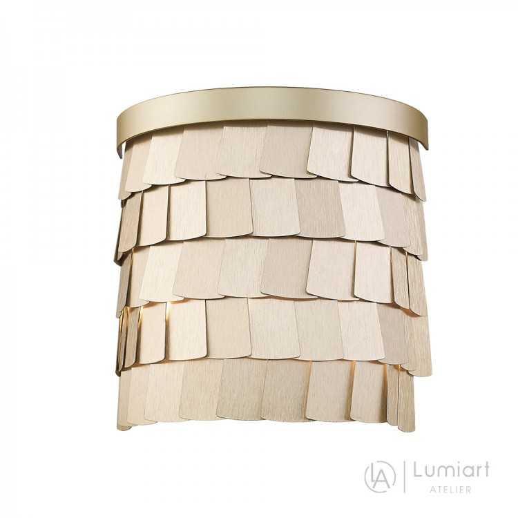 Накладний світильник Lumiart Atelier BL5012 TERESA під лампу золотий сатин