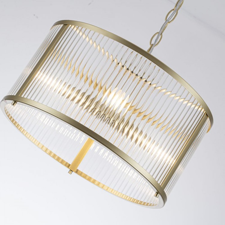 Светодиодная люстра Lumiart Atelier BL5015-1 JANE под лампу черный матовый