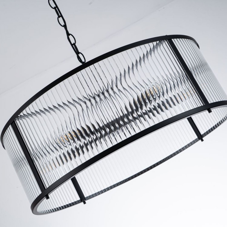 Светодиодная люстра Lumiart Atelier BL5015-1 JANE под лампу черный матовый