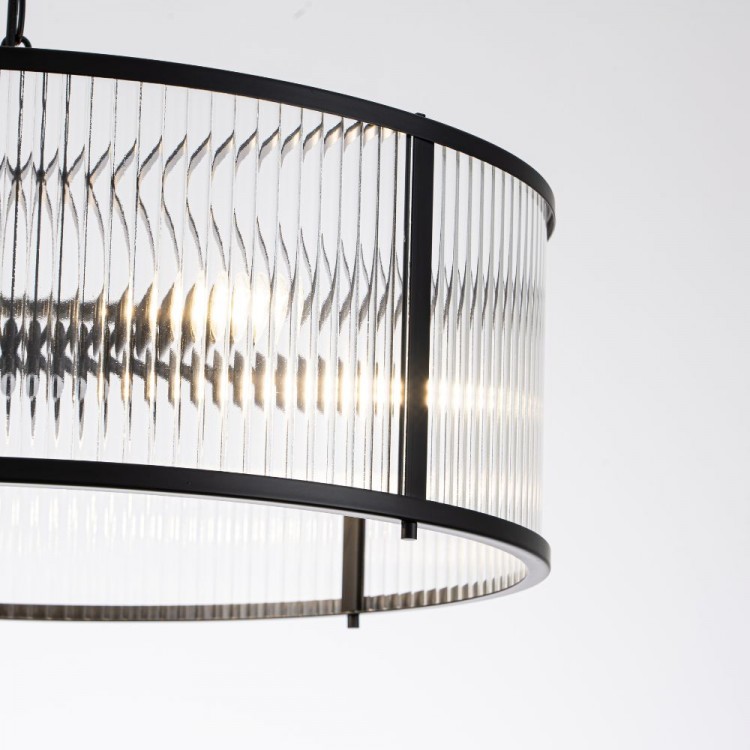 Светодиодная люстра Lumiart Atelier BL5015-1 JANE под лампу черный матовый