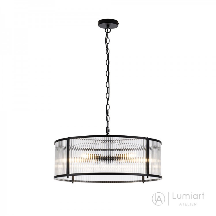Светодиодная люстра Lumiart Atelier BL5015-1 JANE под лампу черный матовый