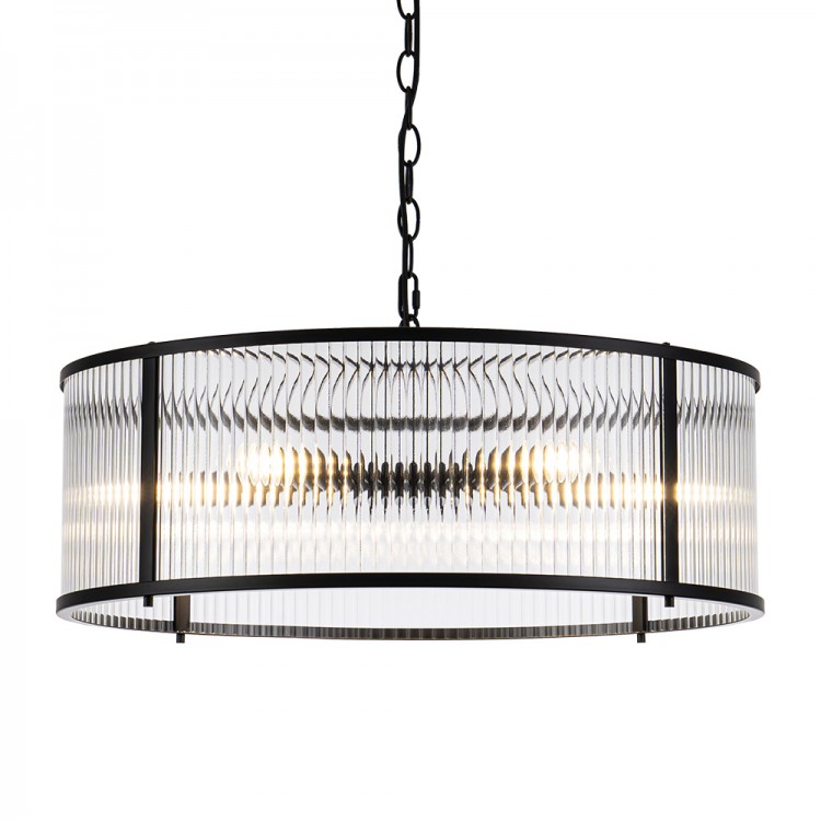 Светодиодная люстра Lumiart Atelier BL5015-1 JANE под лампу черный матовый