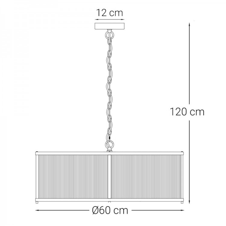 Светодиодная люстра Lumiart Atelier BL5015-1 JANE под лампу черный матовый