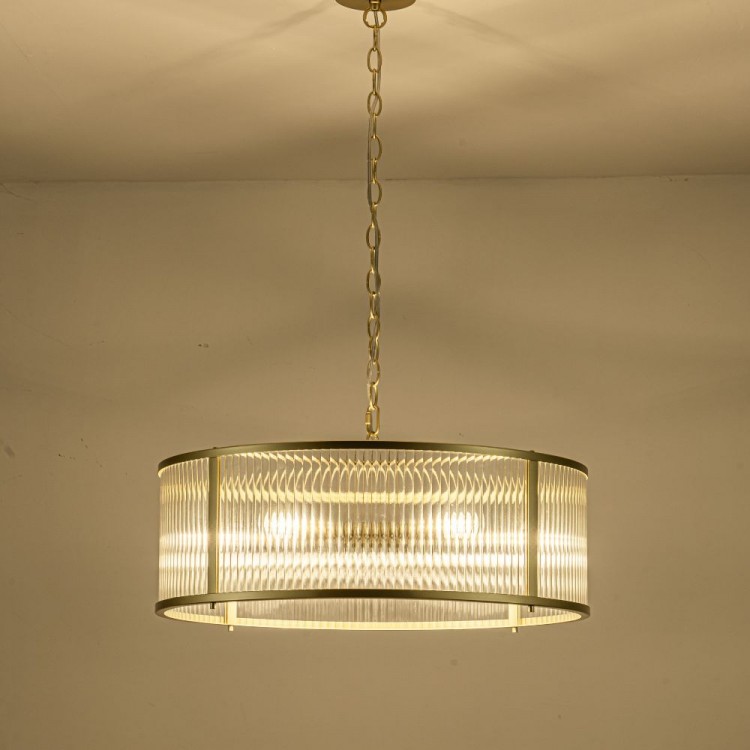 Светодиодная люстра Lumiart Atelier BL5015-2 JANE под лампу золотой сатин