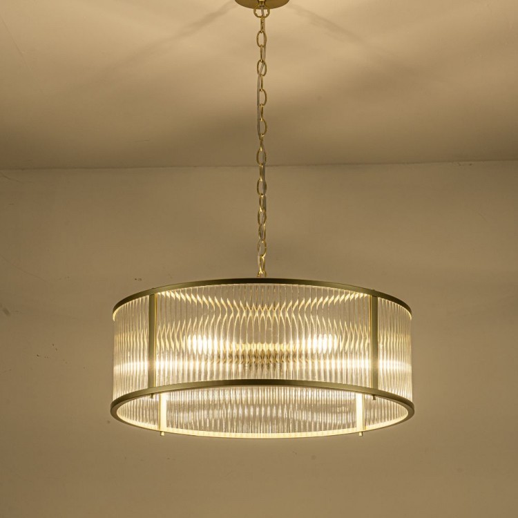 Светодиодная люстра Lumiart Atelier BL5015-2 JANE под лампу золотой сатин