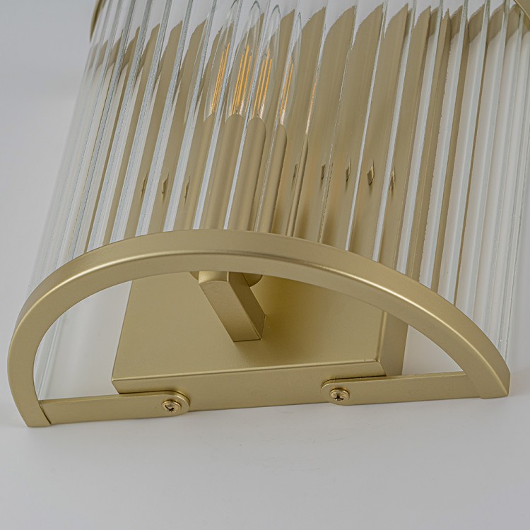 Накладной светильник Lumiart Atelier BL5016-2 JANE под лампу золотой сатин