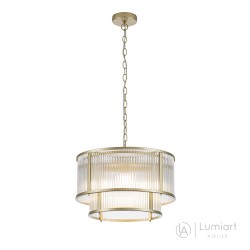 Светодиодная люстра Lumiart Atelier BL5017-2 JANE под лампу золотой сатин