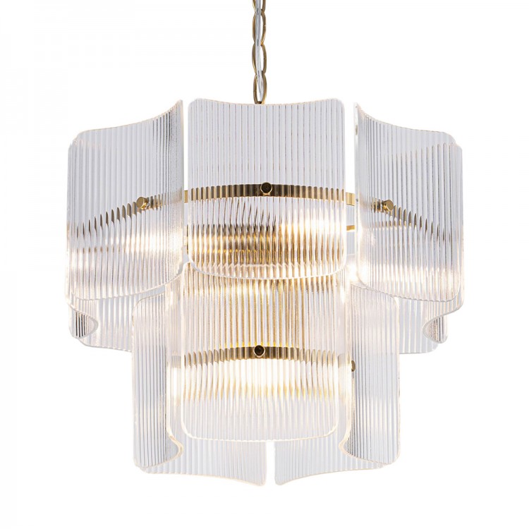 Люстра Lumiart Atelier BL5018 ERICA под лампу E14*5 золото