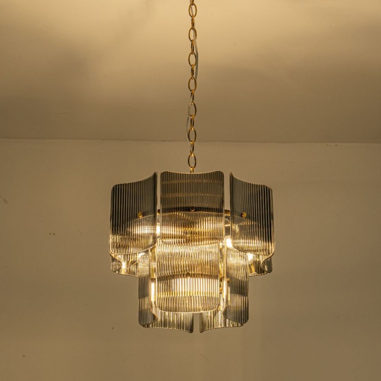 Люстра Lumiart Atelier BL5018-1 ERICA под лампу E14*5 золото