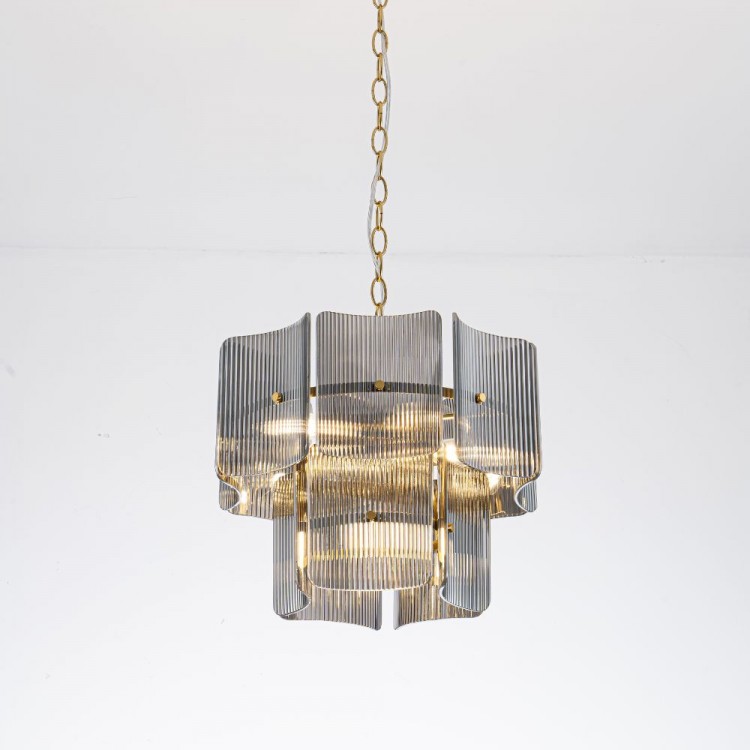 Люстра Lumiart Atelier BL5018-1 ERICA под лампу E14*5 золото