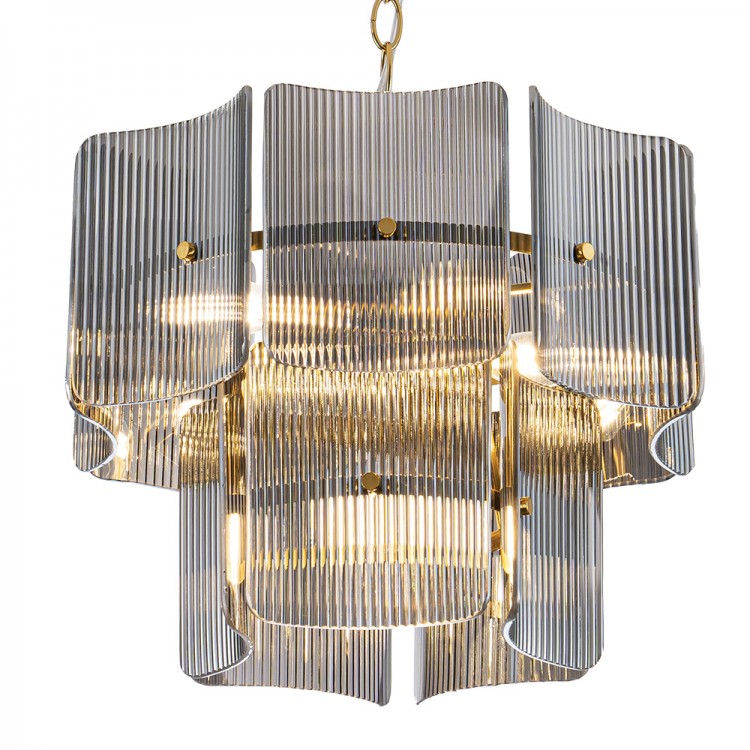 Люстра Lumiart Atelier BL5018-1 ERICA под лампу E14*5 золото