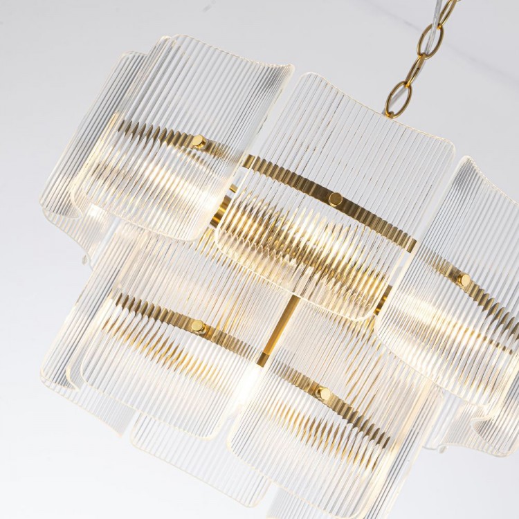 Люстра Lumiart Atelier BL5019 ERICA под лампу E14*6 золото