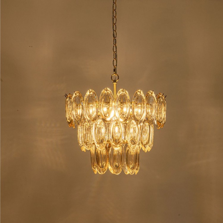 Люстра Lumiart Atelier BL5020-2 AGATHA под лампу G9*6 золото
