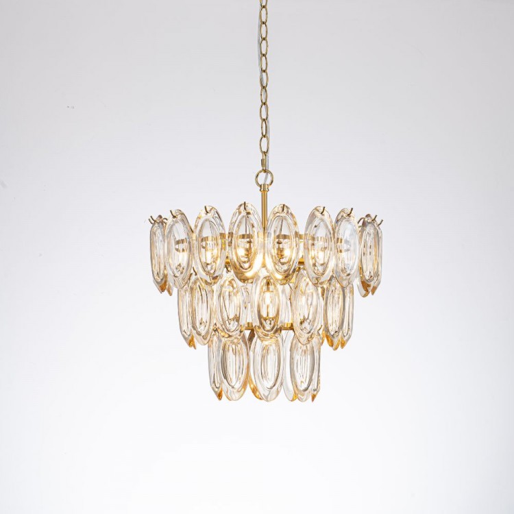 Люстра Lumiart Atelier BL5020-2 AGATHA под лампу G9*6 золото