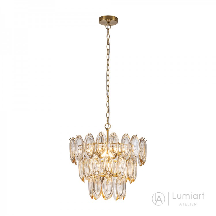 Люстра Lumiart Atelier BL5020-2 AGATHA под лампу G9*6 золото