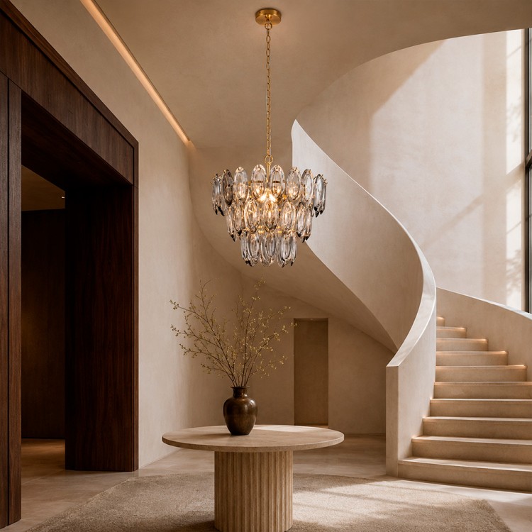 Люстра Lumiart Atelier BL5020-1 AGATHA под лампу G9*6 золото