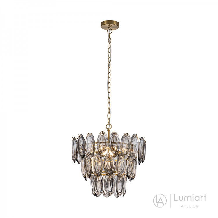 Люстра Lumiart Atelier BL5020-1 AGATHA под лампу G9*6 золото