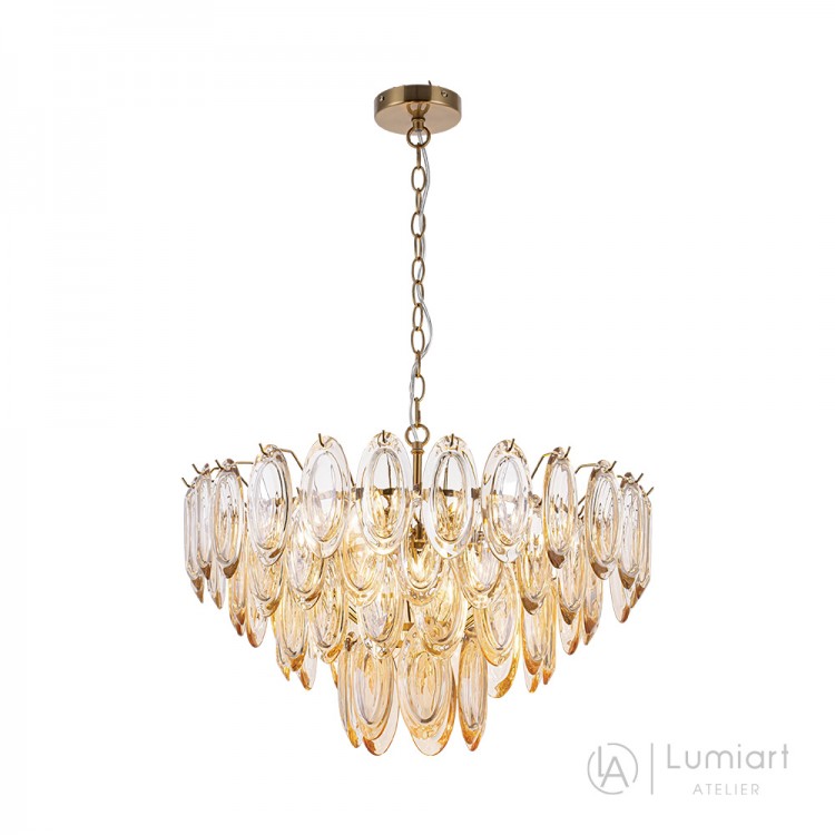 Люстра Lumiart Atelier BL5021-2 AGATHA под лампу G9*9 золото