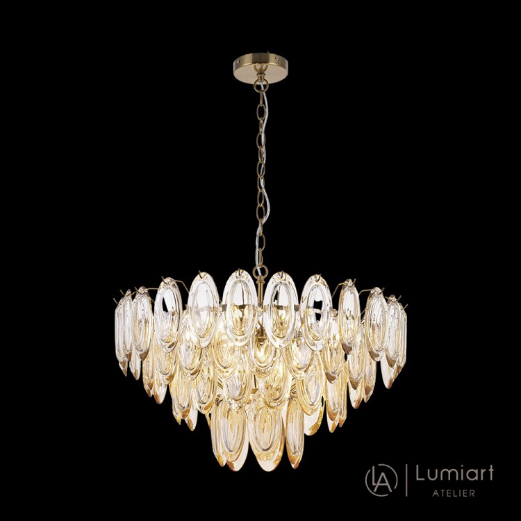 Люстра Lumiart Atelier BL5021-2 AGATHA под лампу G9*9 золото