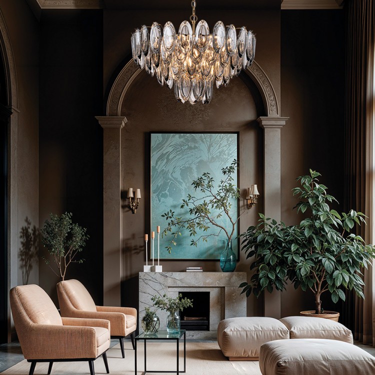 Люстра Lumiart Atelier BL5021-1 AGATHA под лампу G9*9 золото