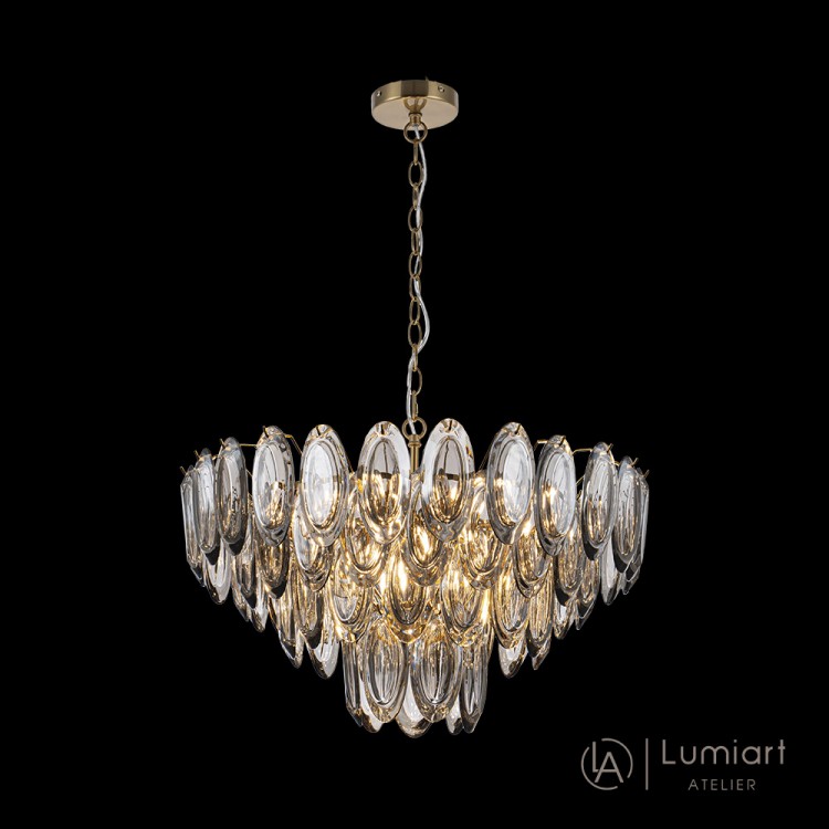 Люстра Lumiart Atelier BL5021-1 AGATHA под лампу G9*9 золото