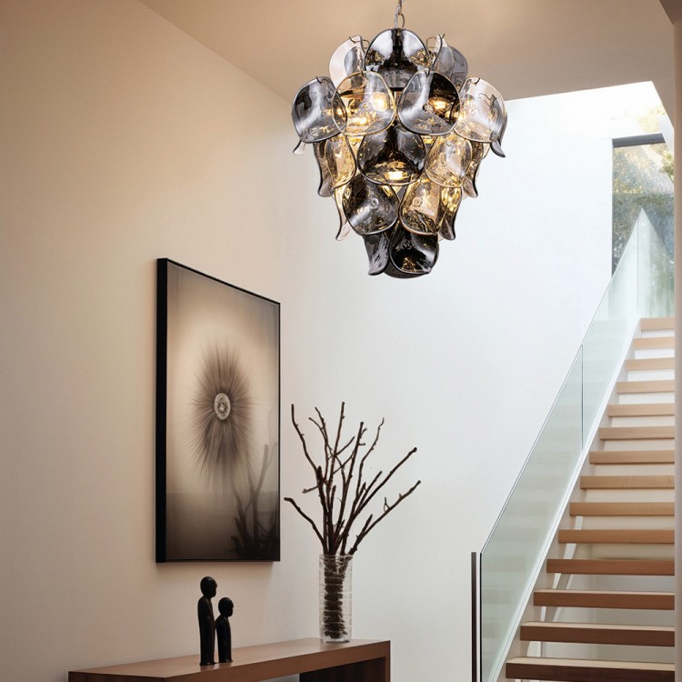 Светодиодная люстра Lumiart Atelier BL5024 KAREN под лампу золотой латунь