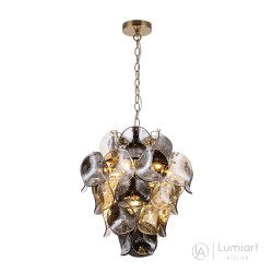 Светодиодная люстра Lumiart Atelier BL5024 KAREN под лампу золотой латунь