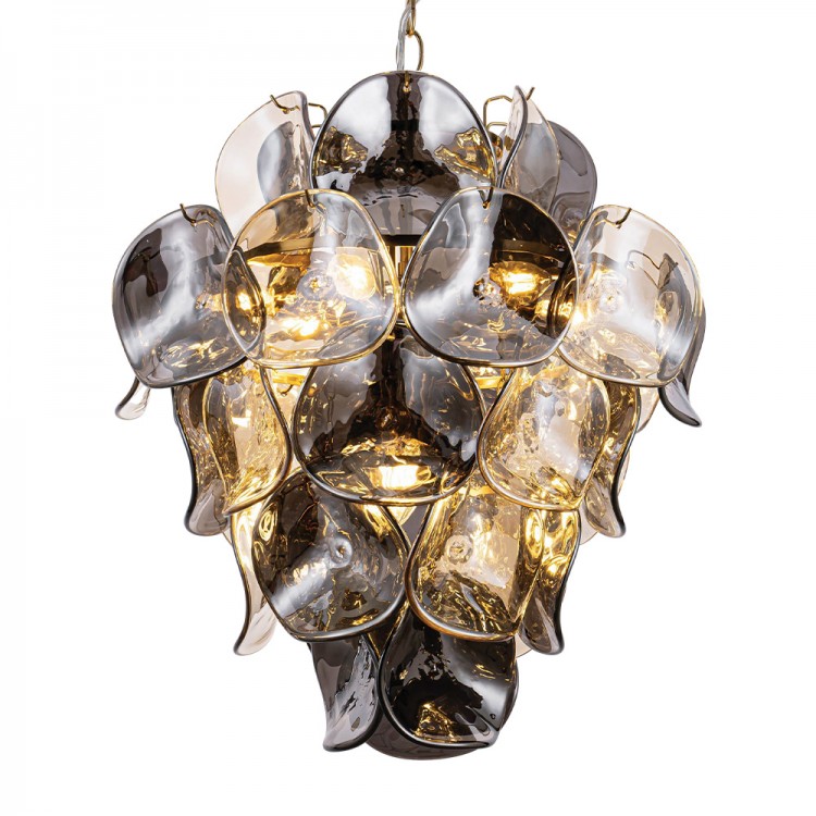 Светодиодная люстра Lumiart Atelier BL5024 KAREN под лампу золотой латунь