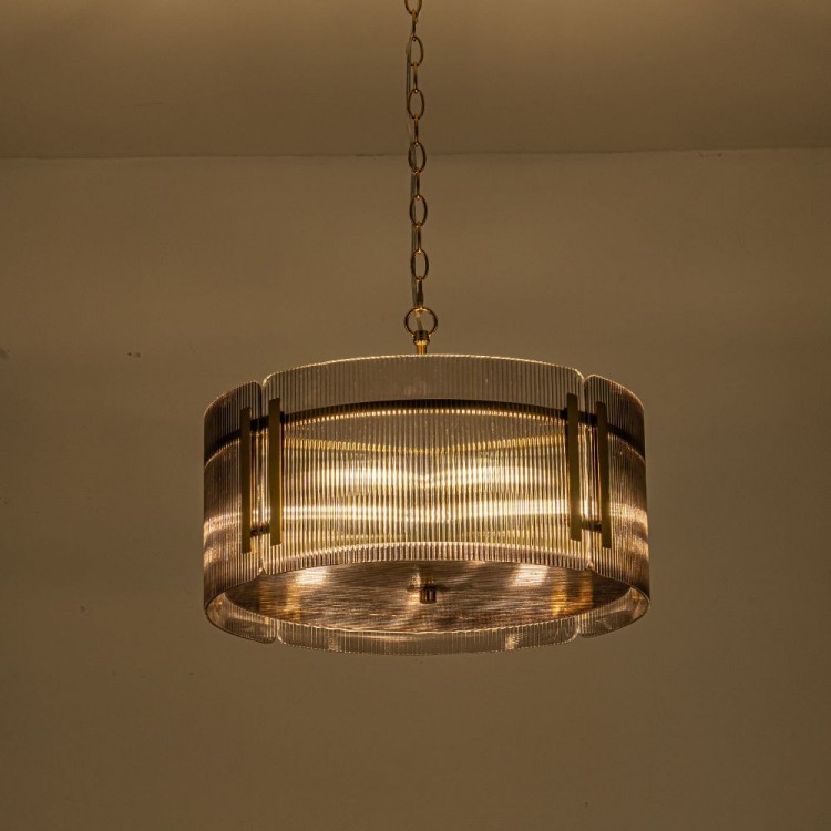 Світлодіодна люстра Lumiart Atelier BL5025 JOYCE під лампу золотий латунь