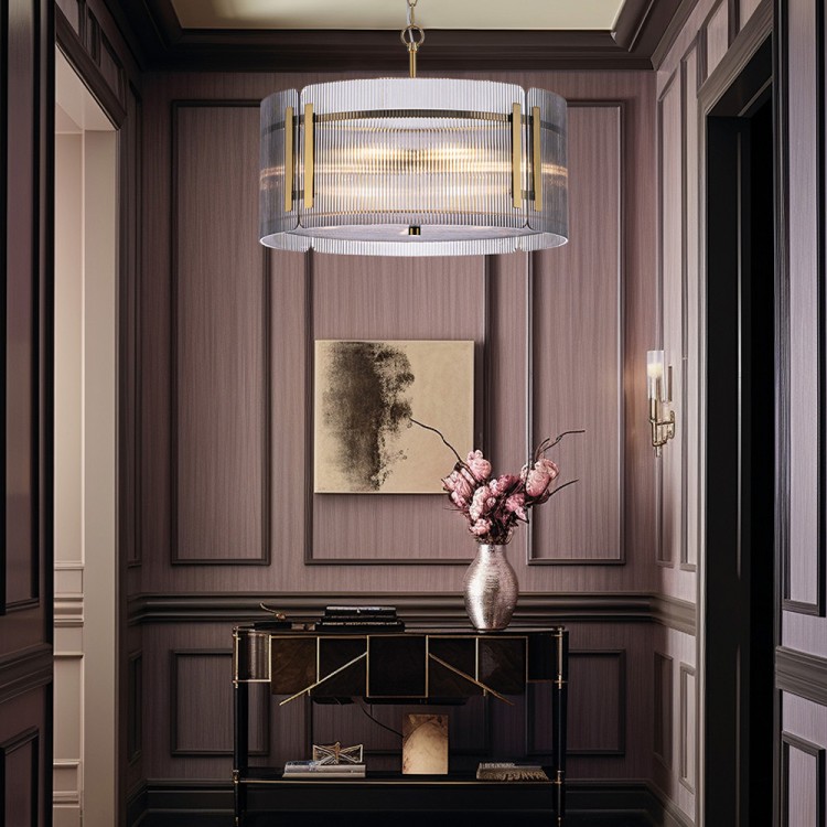 Світлодіодна люстра Lumiart Atelier BL5025 JOYCE під лампу золотий латунь