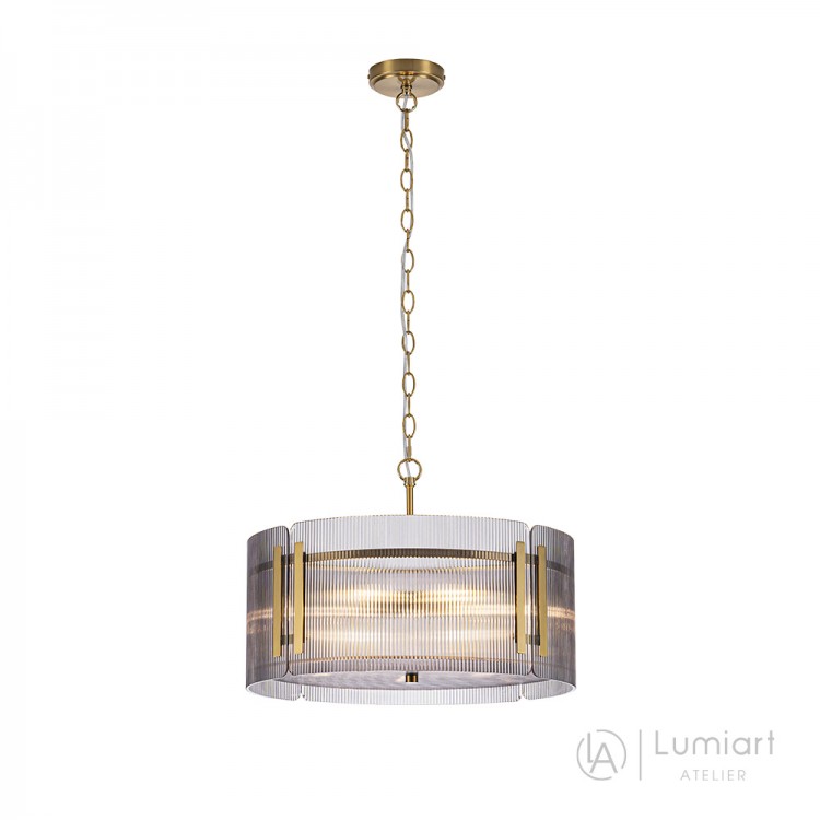Світлодіодна люстра Lumiart Atelier BL5025 JOYCE під лампу золотий латунь