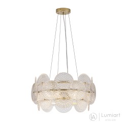 Світлодіодна люстра Lumiart Atelier BL5026 MARY під лампу золотий сатин